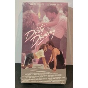 1987 Dirty Dancing VHS Tape  Patrick Swayze, Jennifer Grey Sealed Excellent Copy